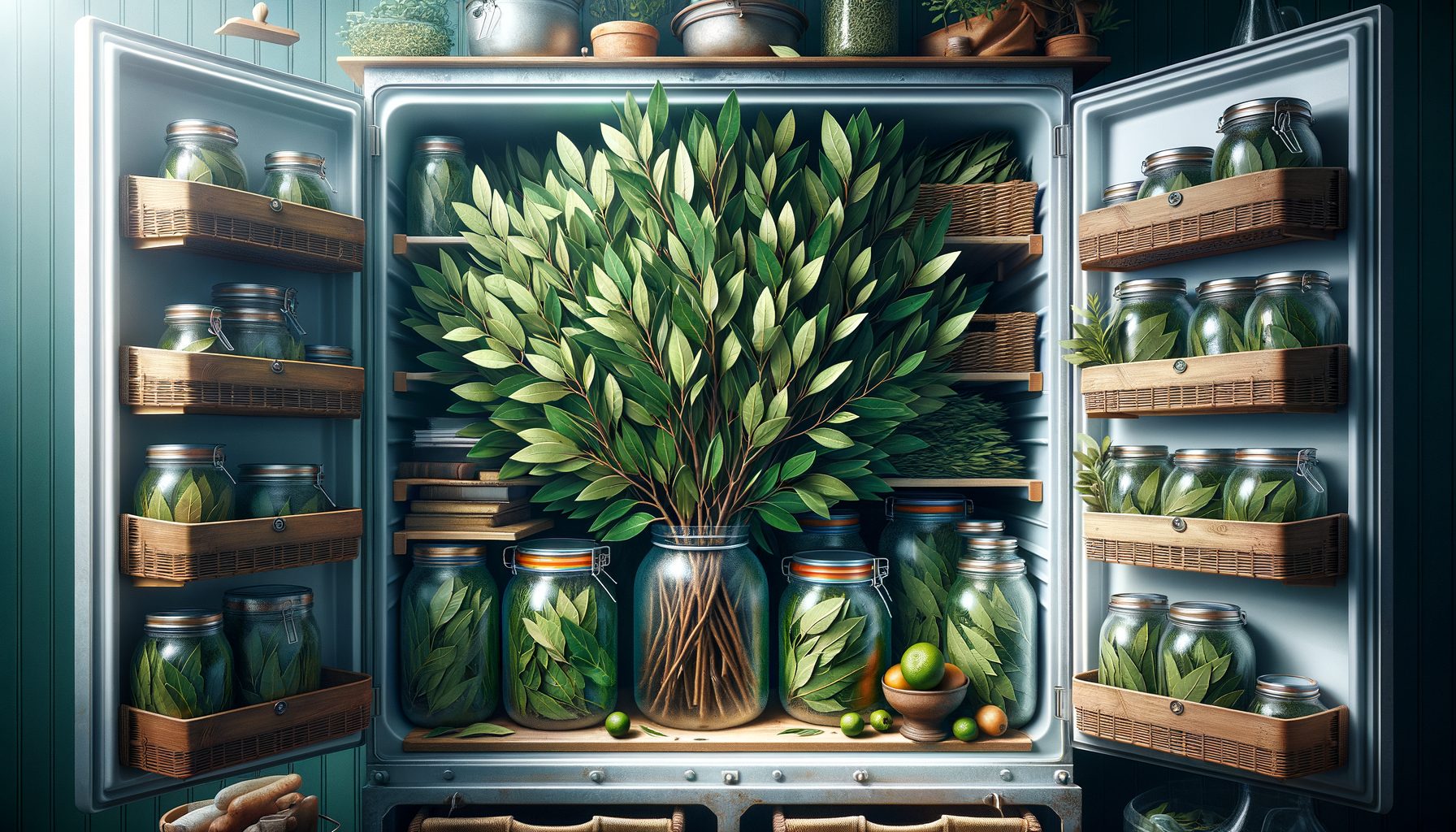 Tips voor het bewaren van laurierplanttakken