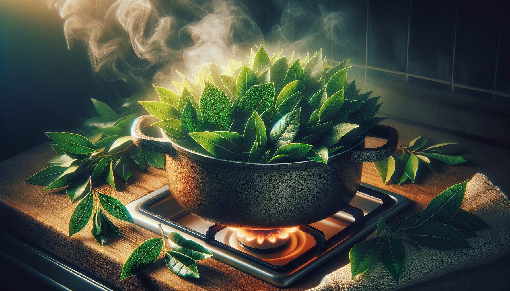 laurier koken keelpijn